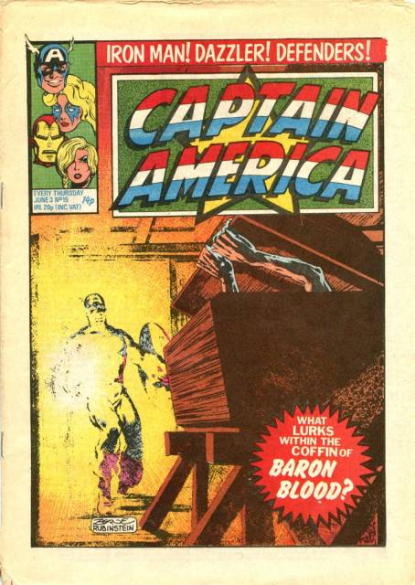 Captain America #15 comic cover