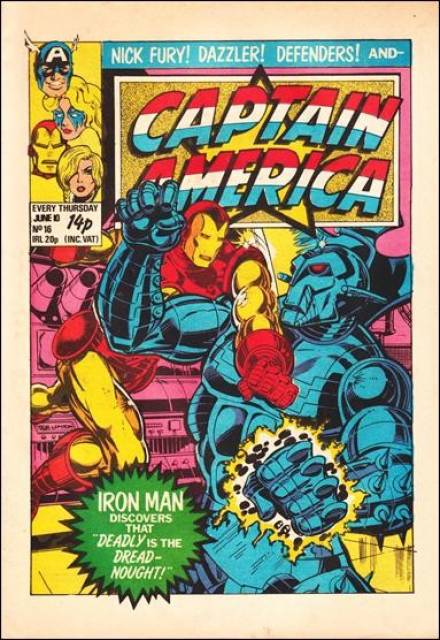 Captain America #16 comic cover