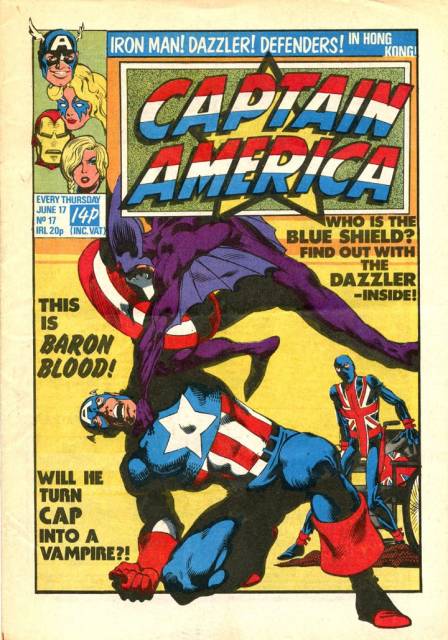 Captain America #17 comic cover