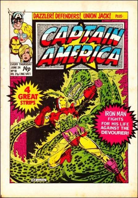 Captain America #18 comic cover