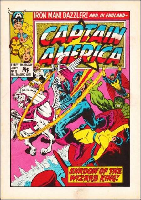 Captain America #19 comic cover