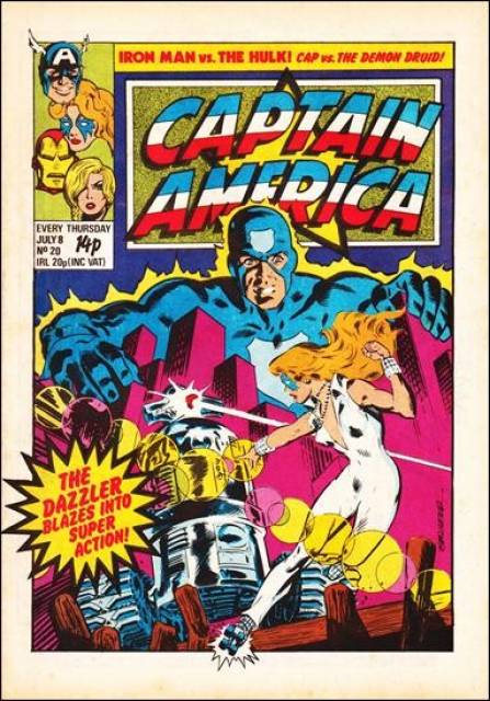 Captain America #20 comic cover