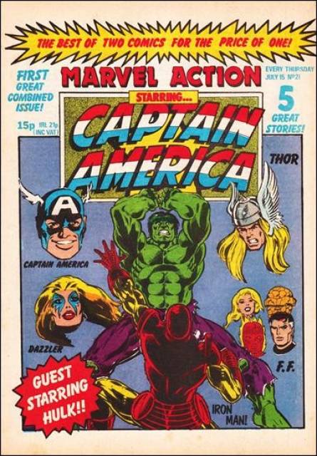 Captain America #21 comic cover