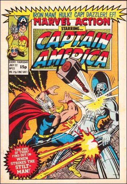 Captain America #22 comic cover