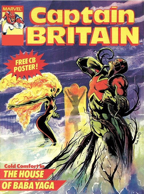 Captain Britain Vol 2 #11 comic cover