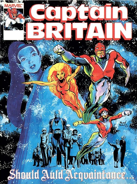 Captain Britain Vol 2 #14 comic cover
