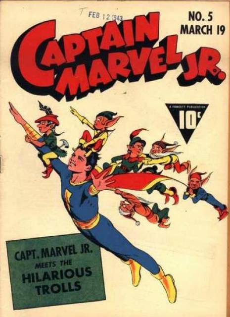 Captain Marvel Jr #5 comic cover