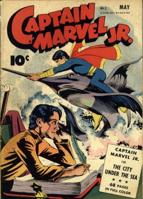 Captain Marvel Jr #7 comic cover
