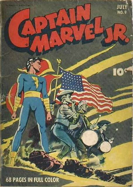 Captain Marvel Jr #9 comic cover