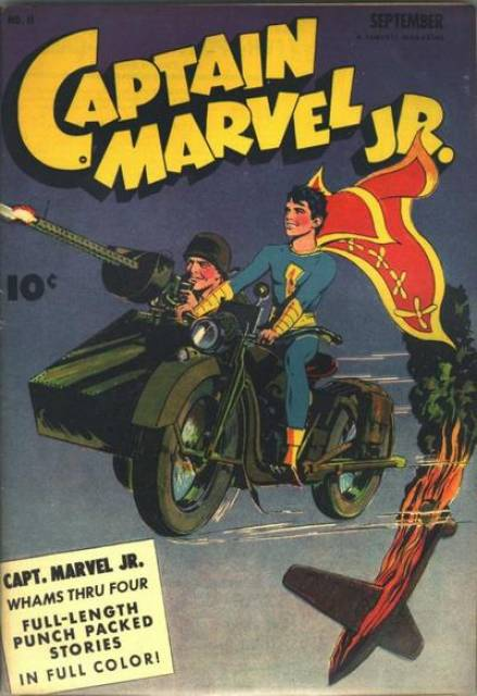 Captain Marvel Jr #11 comic cover