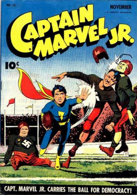 Captain Marvel Jr #13 comic cover