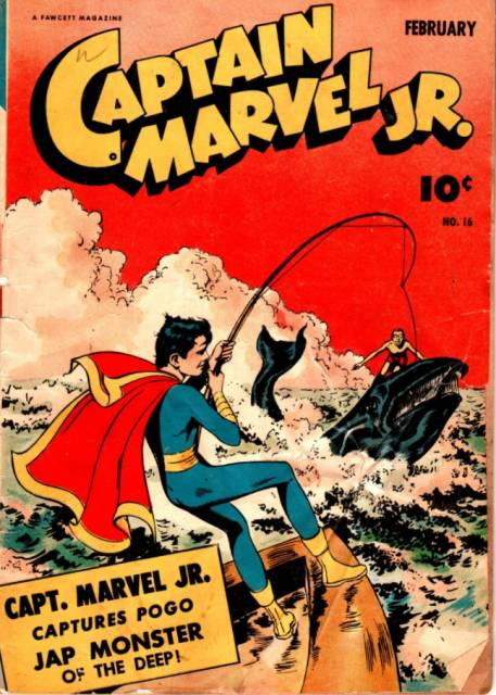 Captain Marvel Jr #16 comic cover