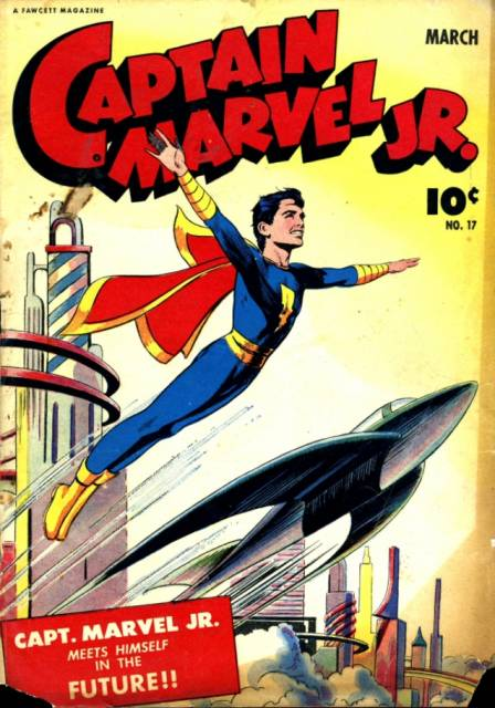Captain Marvel Jr #17 comic cover