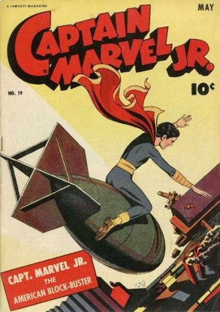 Captain Marvel Jr #19 comic cover