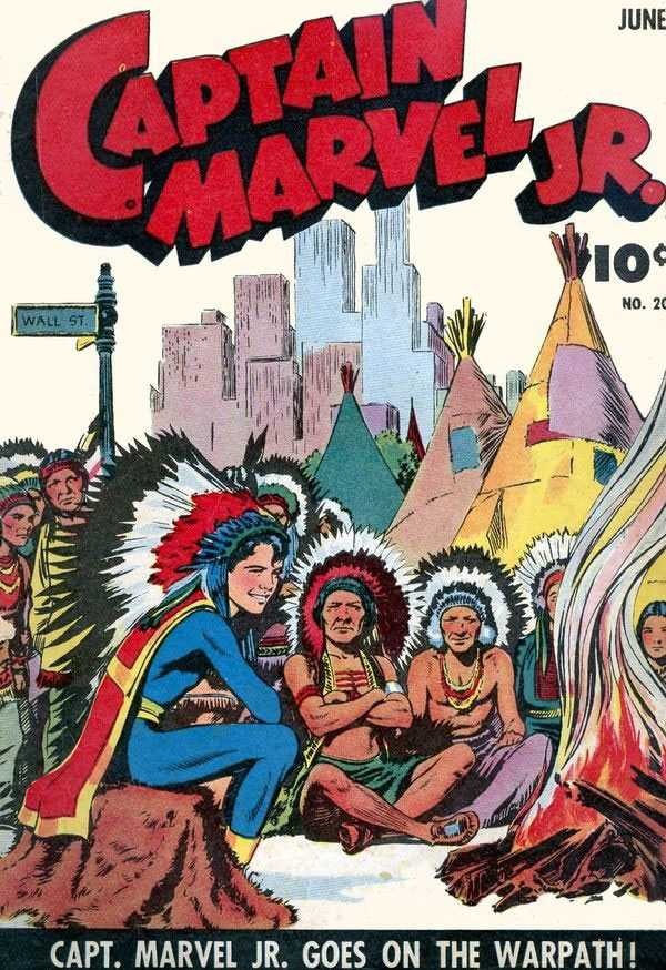 Captain Marvel Jr #20 comic cover