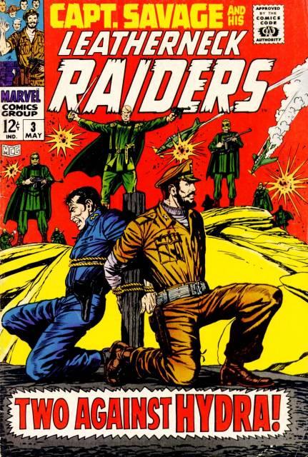 Captain Savage and his Leatherneck Raiders #3 comic cover