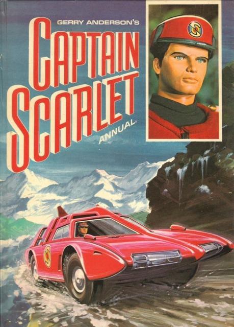 Captain Scarlet Annual 1969 comic cover