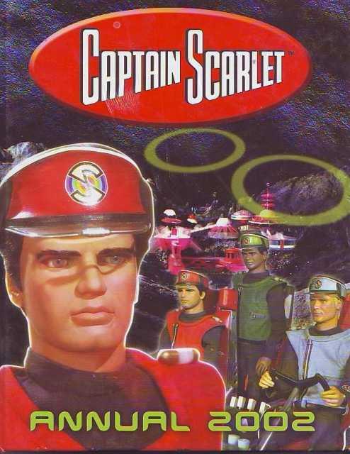 Captain Scarlet Annual 2002 comic cover
