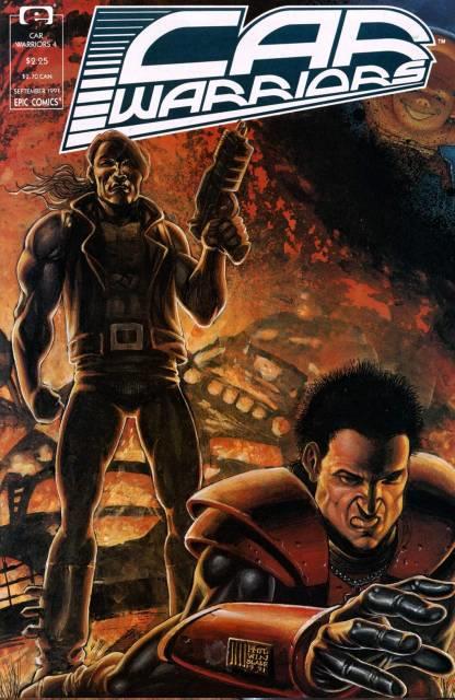 Car Warriors #4 comic cover