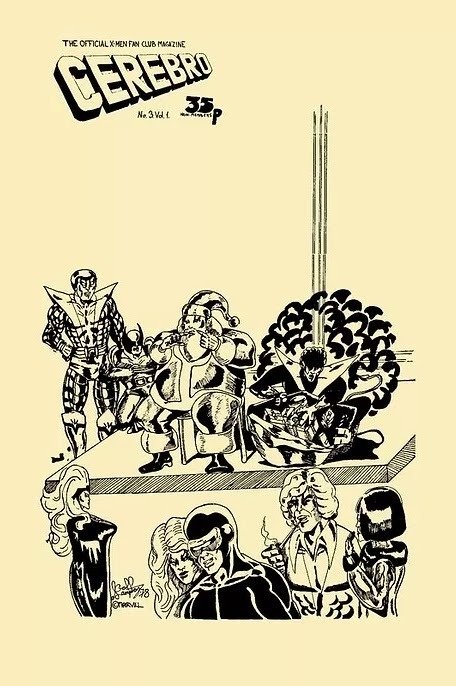 Cerebro #3 comic cover
