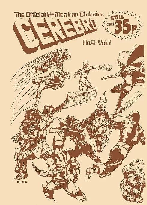 Cerebro #4 comic cover