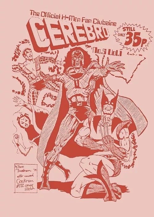 Cerebro #5 comic cover
