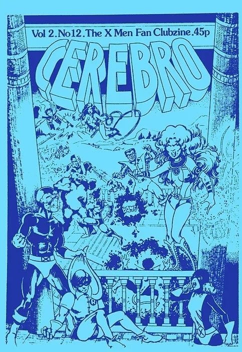 Cerebro #12 comic cover