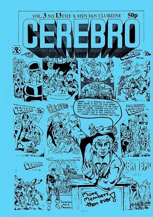 Cerebro #13 comic cover