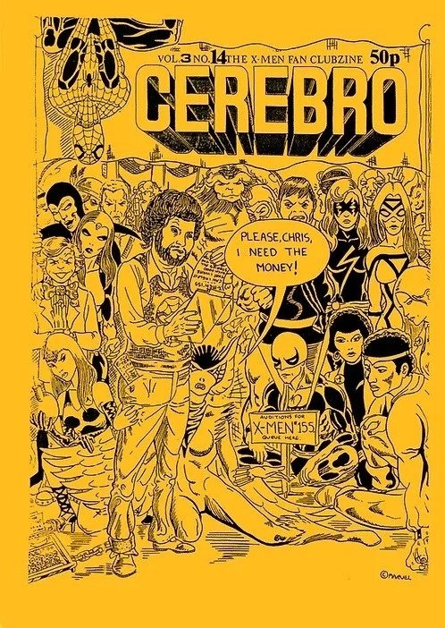 Cerebro #14 comic cover