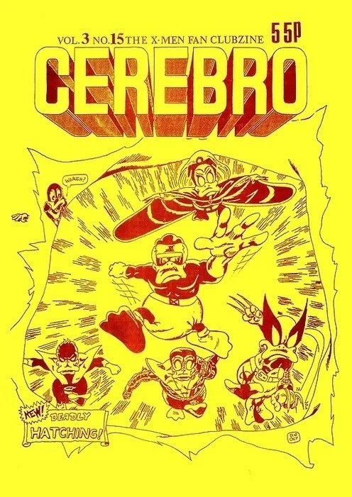 Cerebro #15 comic cover
