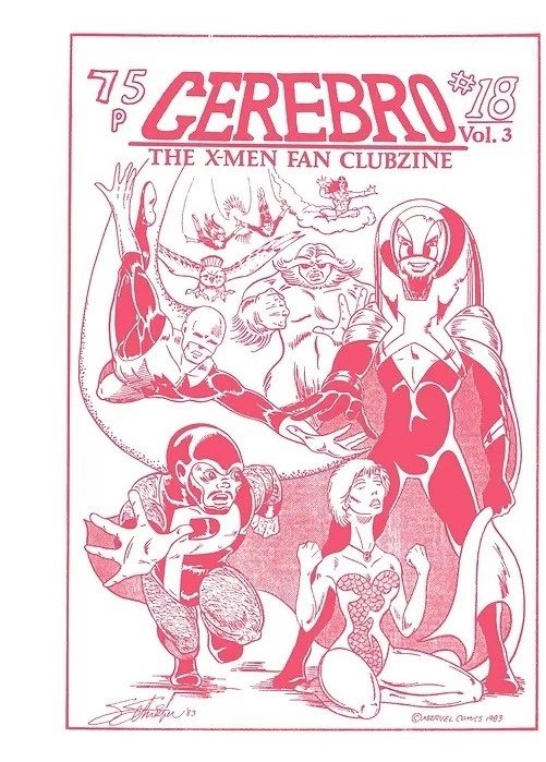 Cerebro #18 comic cover