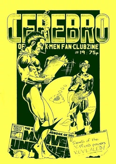 Cerebro #19 comic cover