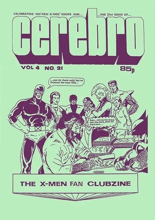 Cerebro #21 comic cover