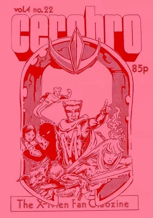 Cerebro #22 comic cover
