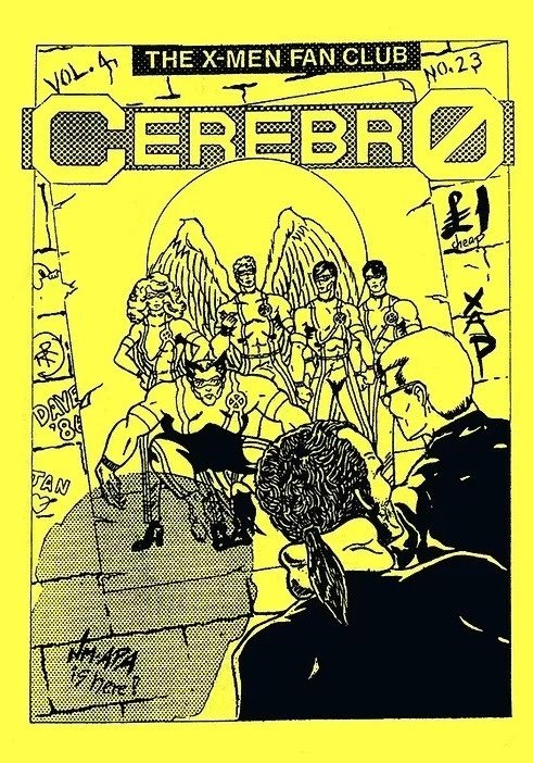 Cerebro #23 comic cover