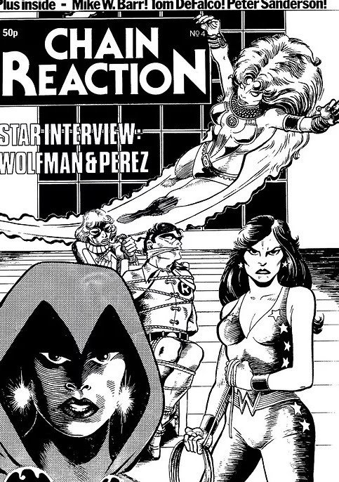 Chain Reaction #4 comic cover
