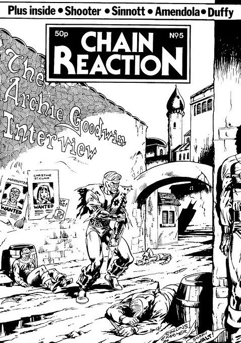 Chain Reaction #5 comic cover