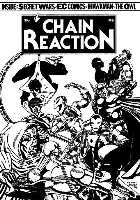 Chain Reaction #6 comic cover