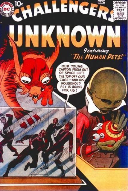 Challengers of the Unknown #1 comic cover