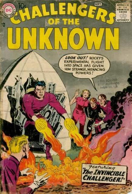 Challengers of the Unknown #3 comic cover