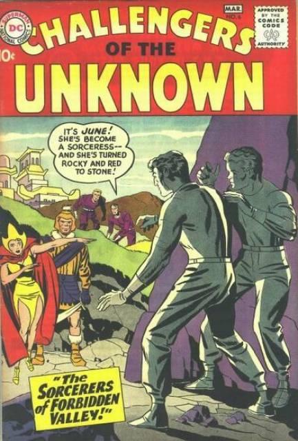 Challengers of the Unknown #6 comic cover