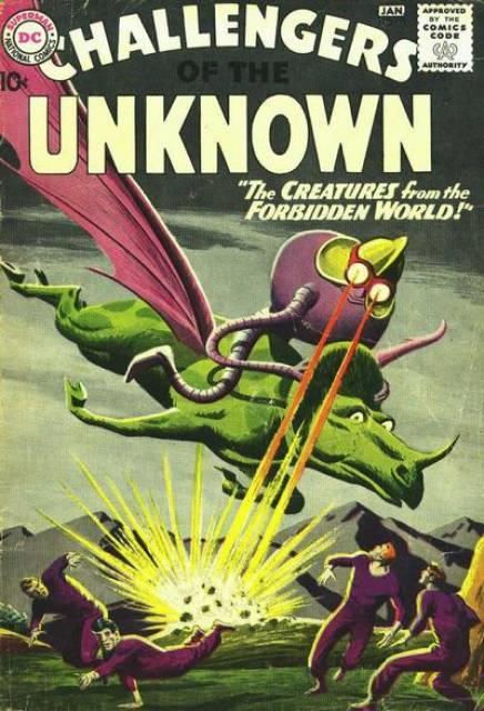Challengers of the Unknown #11 comic cover