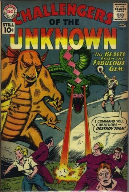 Challengers of the Unknown #19 comic cover