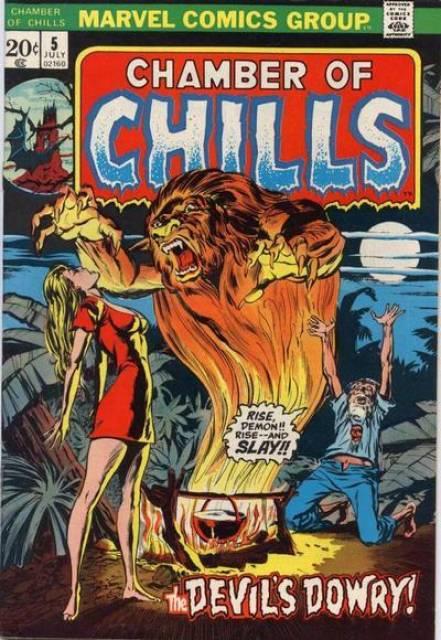 Chamber of Chill #5 comic cover