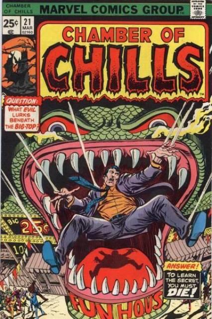Chamber of Chill #21 comic cover