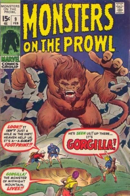 Monsters on the Prowl #9 comic cover