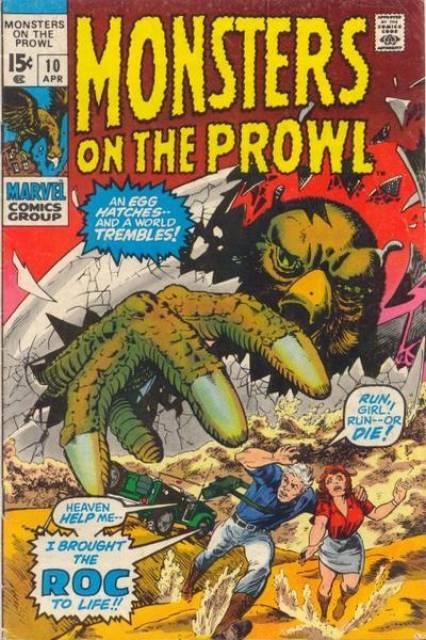 Monsters on the Prowl #10 comic cover