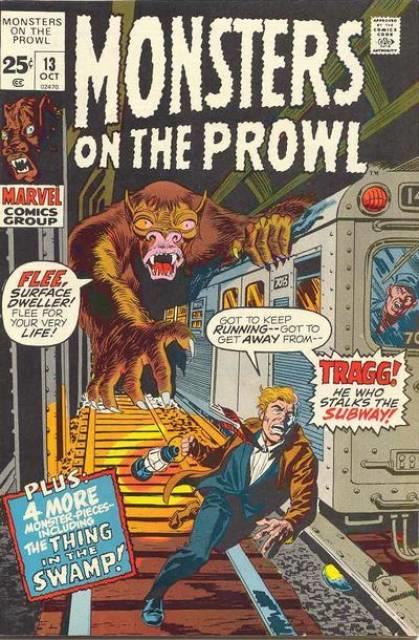 Monsters on the Prowl #13 comic cover