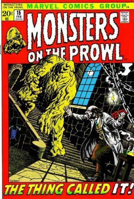 Monsters on the Prowl #15 comic cover
