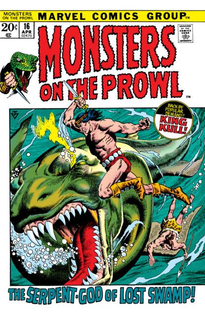 Monsters on the Prowl #16 comic cover